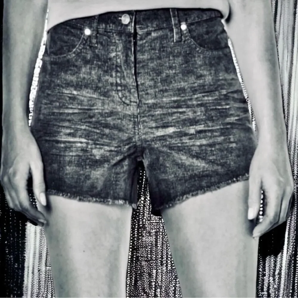 GAP Shorts Gray Corduroy Cut Offs Frayed Raw Hem Casual Vacation Summer Size 6 🍭